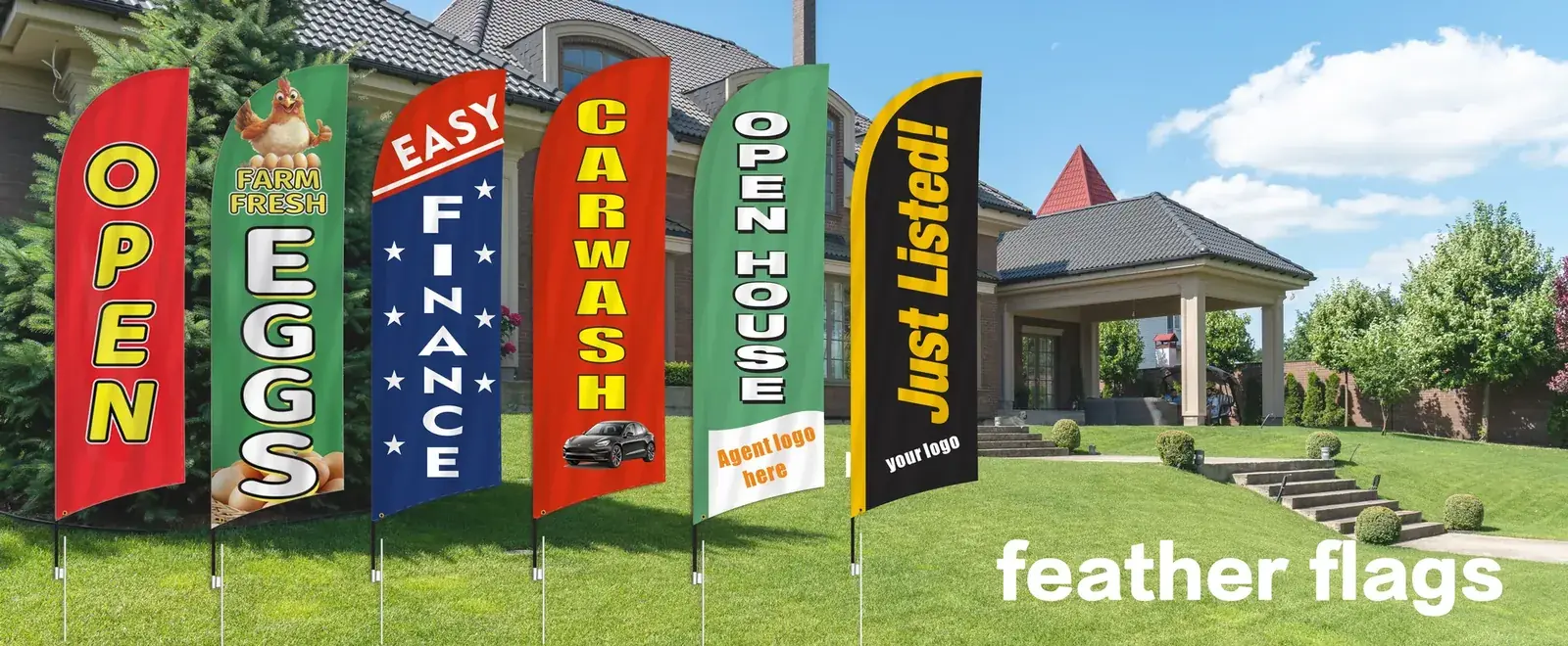 Feather flags