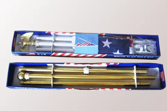 Indoor flag pole kit
